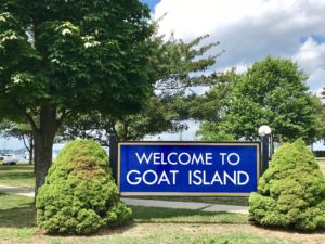 newport rhode island goat island